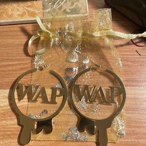WAP earrings 🫢
